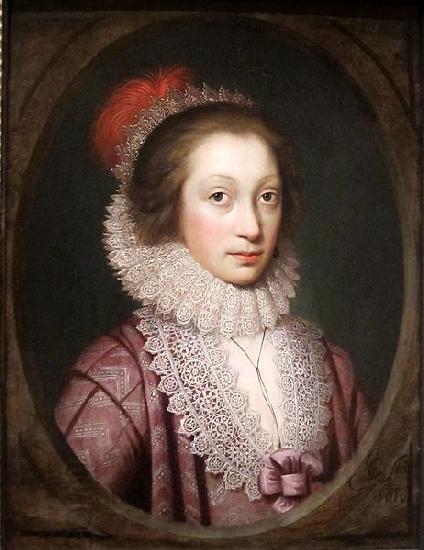 Janssens van Ceulen Portrait of a Woman oil painting picture